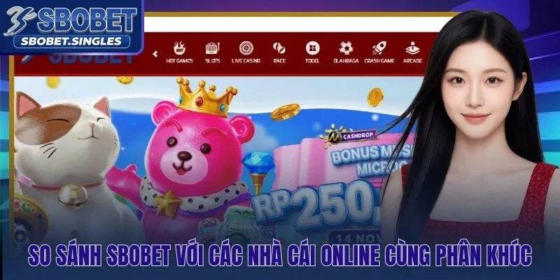 Sbobet và đối thủ margin kèo thấp nhất phân khúc quốc tế